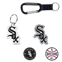 WinCraft Chicago White Sox 5-Pack Key Ring and Fridge Magnet Set