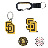 WinCraft San Diego Padres 5-Pack Key Ring and Fridge Magnet Set