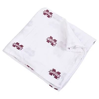 Infant Three Little Anchors  Mississippi State Bulldogs 47'' x 47'' Muslin Swaddle Blanket