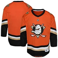 Preschool Orange Anaheim Ducks Home Replica Jersey