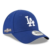 Men's New Era Royal Los Angeles Dodgers 2024 MLB Postseason Side Patch 9FORTY Adjustable Hat