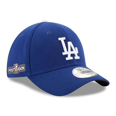 Men's New Era Royal Los Angeles Dodgers 2024 MLB Postseason Side Patch 39THIRTY Flex Hat