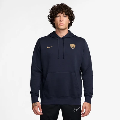 Men's Nike  Navy Pumas Club Fleece Pullover Hoodie