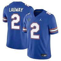 Men's Jordan Brand DJ Lagway Royal Florida Gators NIL Football Game Jersey