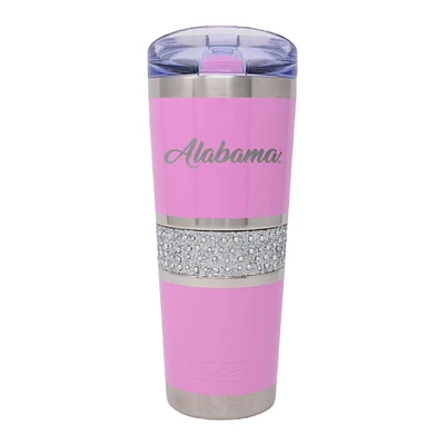 Pink Alabama Crimson Tide 20oz. MyBevi Rhinestone Hollywood Tumbler
