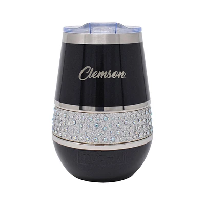 Clemson Tigers 12oz. MyBevi Rhinestone Hollywood Rocks Tumbler