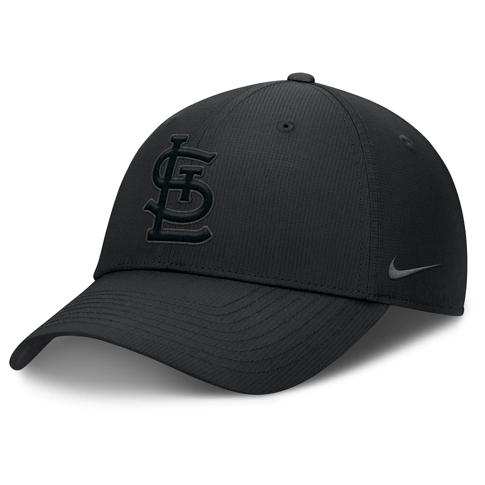 Men's Nike Black St. Louis Cardinals Primetime Club Performance Adjustable Hat