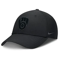 Men's Nike  Black Milwaukee Brewers Primetime Club Performance Adjustable Hat