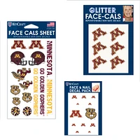 WinCraft Minnesota Golden Gophers 4" x 7" Waterless Tattoos Set