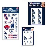 WinCraft Los Angeles Dodgers 4" x 7" Waterless Tattoos Set