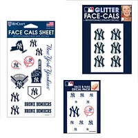 WinCraft New York Yankees 4" x 7" Waterless Tattoos Set