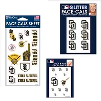 WinCraft San Diego Padres 4" x 7" Waterless Tattoos Set