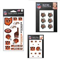 WinCraft Cincinnati Bengals 4" x 7" Waterless Tattoos Set