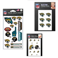 WinCraft Jacksonville Jaguars 4" x 7" Waterless Tattoos Set