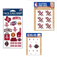 WinCraft Houston Rockets 4" x 7" Waterless Tattoos Set