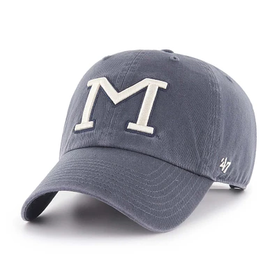 Men's '47  Navy Missouri Tigers Vintage Vault Clean Up Adjustable Hat