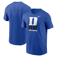 Men's Nike  Royal Duke Blue Devils Rivalry T-Shirt