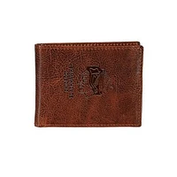 Chicago Blackhawks Bi-Fold Leather Passcase Wallet