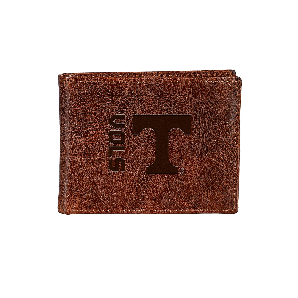 Tennessee Volunteers Bi-Fold Leather Passcase Wallet