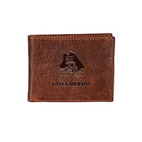 ECU Pirates Bi-Fold Leather Passcase Wallet