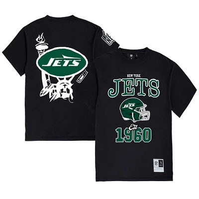 Unisex Black New York Jets x Aleali May T-Shirt