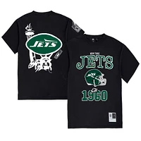 Unisex Black New York Jets x Aleali May T-Shirt