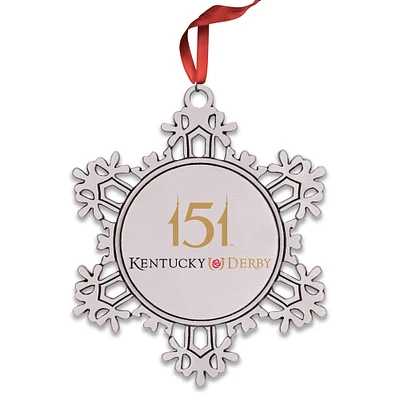 Kentucky Derby 151 Snowflake Ornament