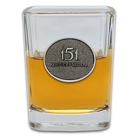 Kentucky Derby 151 1.5oz. Pewter Emblem Shot Glass