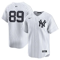 Men's Nike Jasson Domínguez White New York Yankees Home Limited Player Jersey