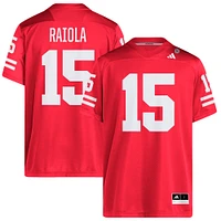 Men's adidas Dylan Raiola Scarlet Nebraska Huskers NIL Football Player Jersey