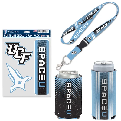 WinCraft UCF Knights Space U 2024 Fan Gear Pack