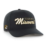 Men's '47  Black Missouri Tigers Double Header Hitch Adjustable Hat