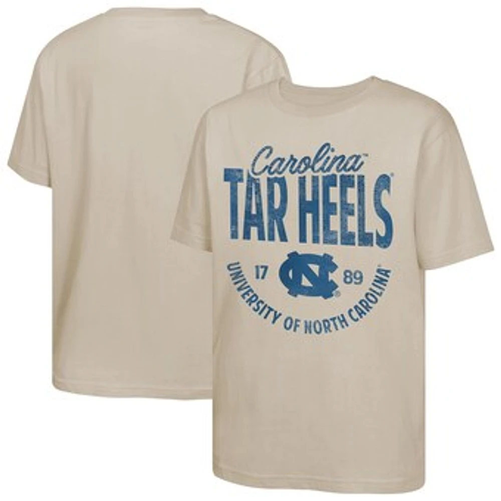 Youth Tan North Carolina Tar Heels News Flash T-Shirt