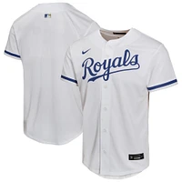 Youth Nike White Kansas City Royals Home Game Jersey