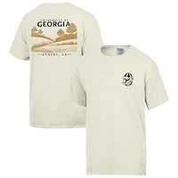 Men's ComfortWash Cream Georgia Bulldogs Fields T-Shirt