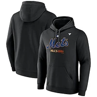 Men's Fanatics Black New York Mets 2024 National League Division Champions Locker Room Pullover Hoodie