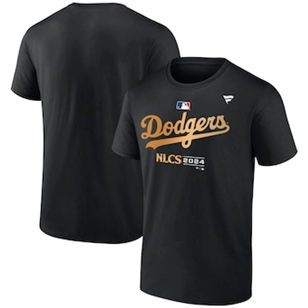 Men's Fanatics Black Los Angeles Dodgers 2024 National League Division Champions Locker Room T-Shirt