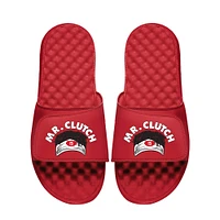 Unisex ISlide Patrick Mahomes Red NFLPA Mr. Clutch Slide Sandals