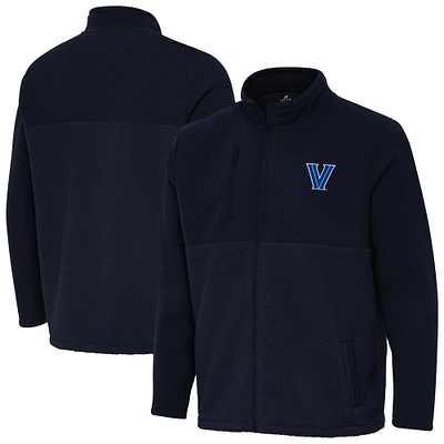 Men's Antigua Navy Villanova Wildcats Daily Fused Full-Zip Jacket