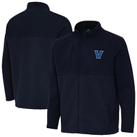 Men's Antigua Navy Villanova Wildcats Daily Fused Full-Zip Jacket