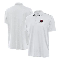 Men's Antigua  White Arkansas State Red Wolves Ellipse Polo