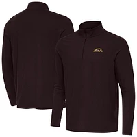 Men's Antigua Western Michigan Broncos Intent Quarter-Zip Top