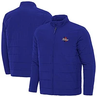 Men's Antigua  Royal Tulsa Golden Hurricane Swelter Full-Zip Jacket