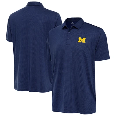 Men's Antigua Navy Michigan Wolverines Big & Tall Ellipse Polo