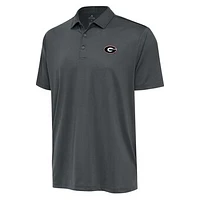 Men's Antigua Pewter Georgia Bulldogs Big & Tall Ellipse Polo
