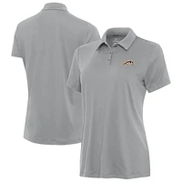 Women's Antigua  Gray Western Michigan Broncos Reprocess Polo