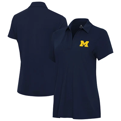 Women's Antigua Navy Michigan Wolverines Era Polo