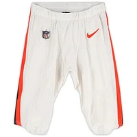 Martin Emerson Jr. Cleveland Browns Game-Used White Nike Pants vs. Dallas Cowboys on September 8, 2024