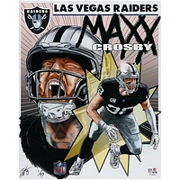 Maxx Crosby Las Vegas Raiders 16" x 20" Photo Print - Art by Brian Kong - Limited Edition of 99