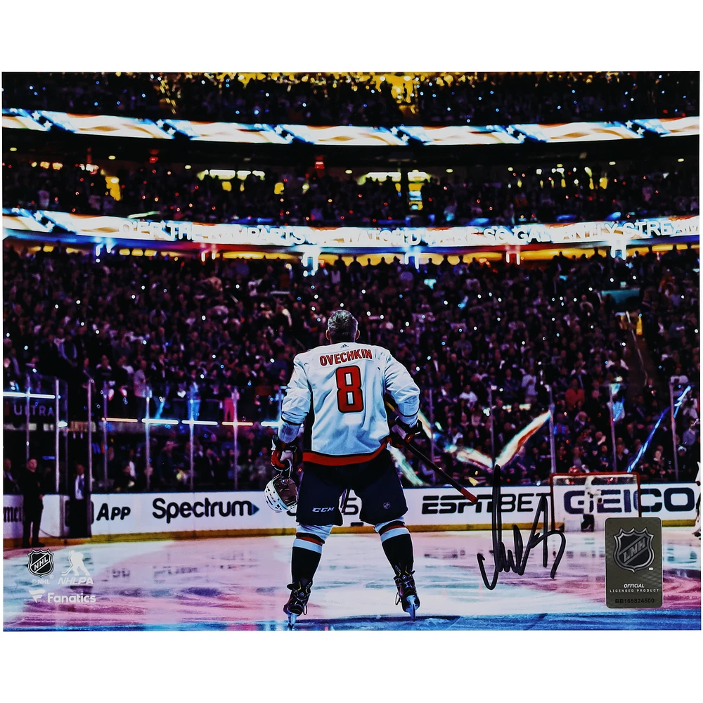 Alexander Ovechkin Washington Capitals Autographed 8" x 10" 2024 Stanley Cup Playoffs Pregame Photograph